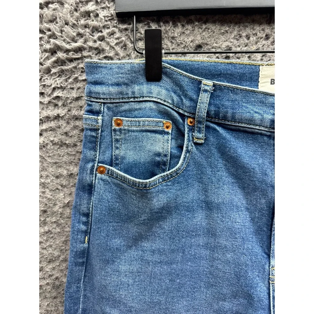 Boden High Rise Wide Leg Denim Jeans Medium Wash Blue Womens Size 32